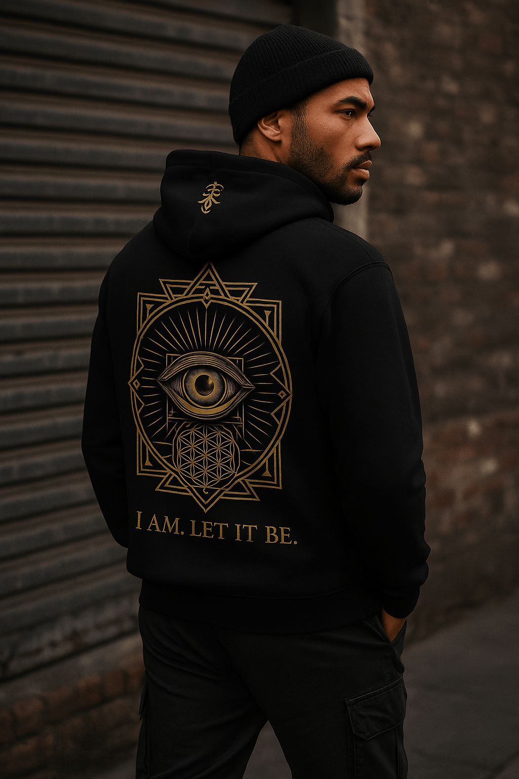 CROWNED BY THE FIELD – Sigilwear Genesis Hoodie - Image 2