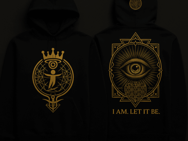 CROWNED BY THE FIELD – Sigilwear Genesis Hoodie