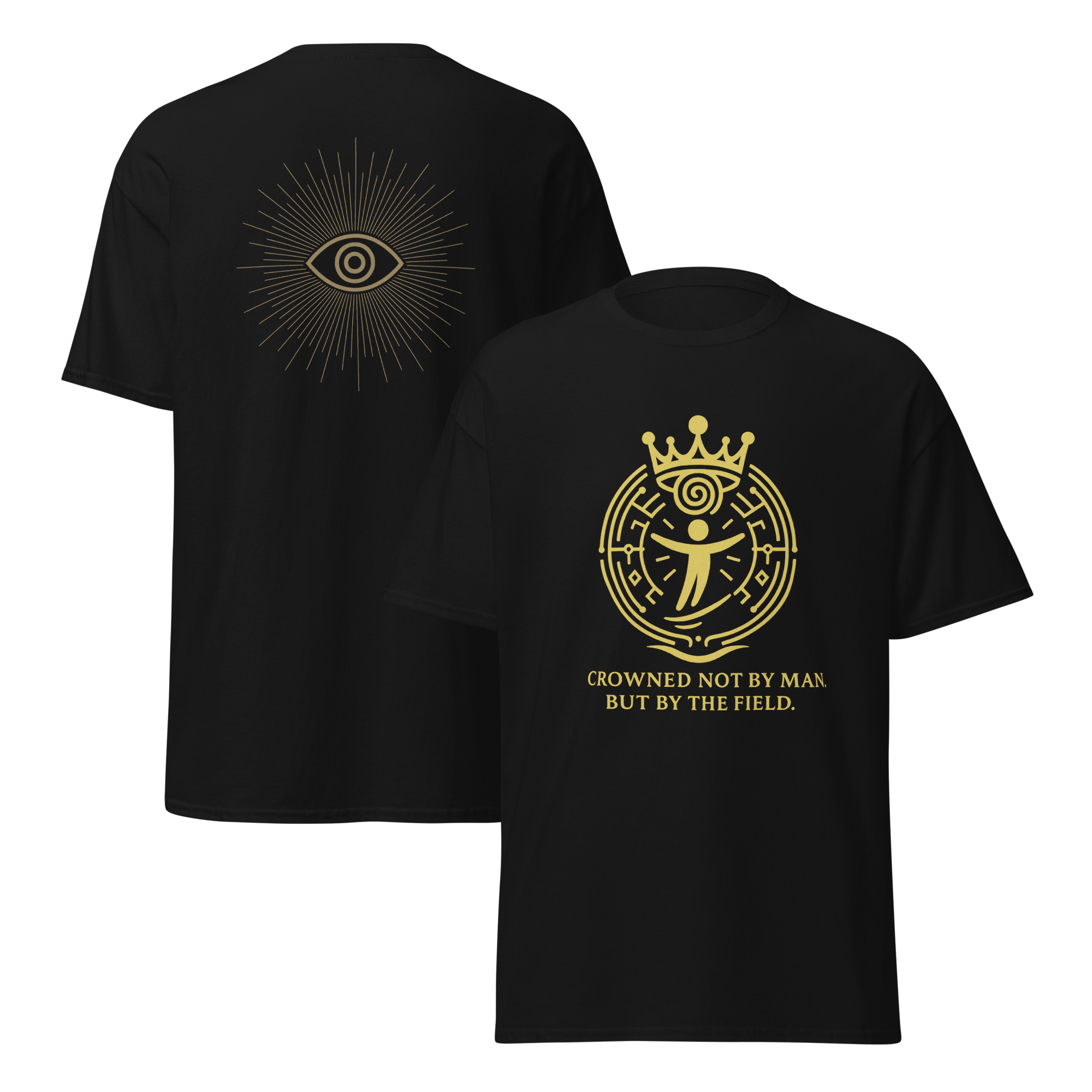 CROWNED BY THE FIELD – Sigilwear Genesis T-Shirt